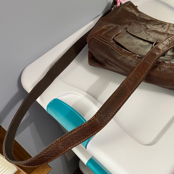 🖤Vintage Leather Jack George’s Handbag - Picture 4 of 9